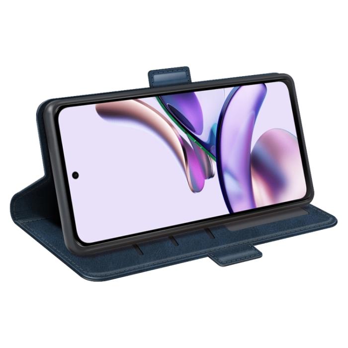 Bild 5, Motorola Moto E13 Fodral Magnetisk Stängning Blå