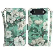 iPhone Air Fodral Med Tryck Vita Blommor