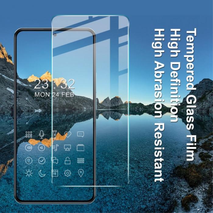 Bild 4, IMAK Xiaomi 12T / 12T Pro Skärmskydd Härdat Glas Transparent