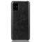 Samsung Galaxy A71 - Litchi Skal - Svart