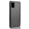 Samsung Galaxy A71 - Litchi Skal - Svart