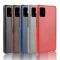 Samsung Galaxy A71 - Litchi Skal - Svart