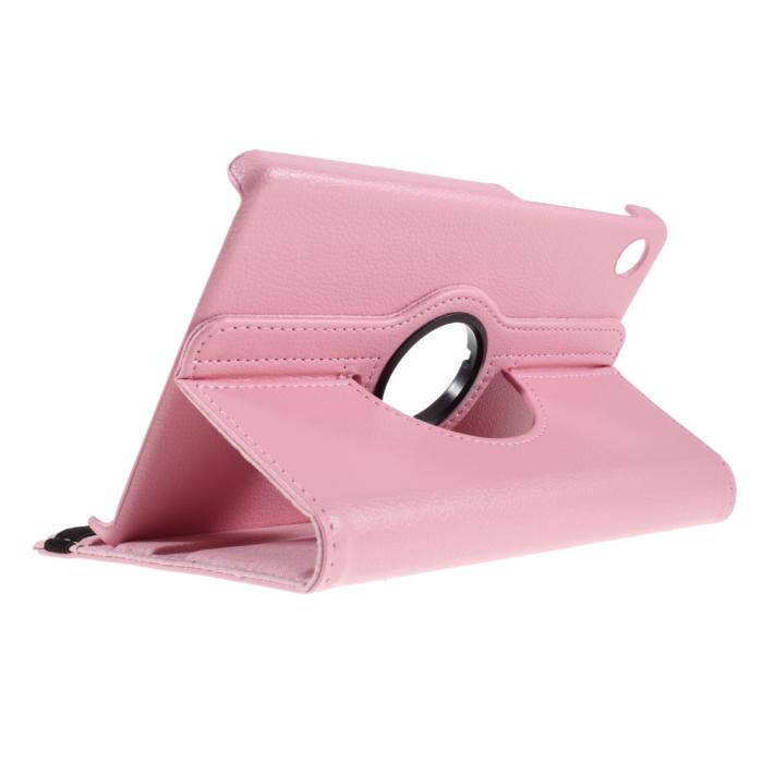 Bild 3, Huawei MatePad T8 - 360° Rotation Fodral - Ljus Rosa