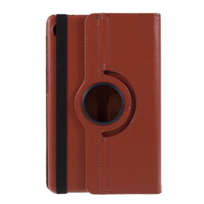 Bild 1, Huawei MatePad T8 - 360° Rotation Fodral - Brun