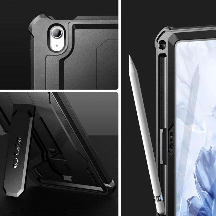 Bild 2, Tech-Protect iPad 11 2025 / 10.9 2022 Skal Kevlar Pro Svart