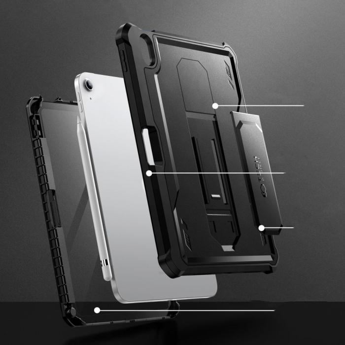 Bild 3, Tech-Protect iPad 11 2025 / 10.9 2022 Skal Kevlar Pro Svart