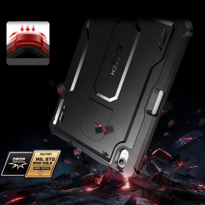 Bild 4, Tech-Protect iPad 11 2025 / 10.9 2022 Skal Kevlar Pro Svart