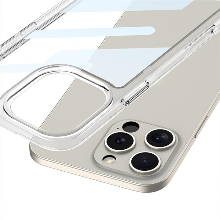 Bild 3, GKK iPhone 16 Pro Skal Shockproof TPU Crystal Clear