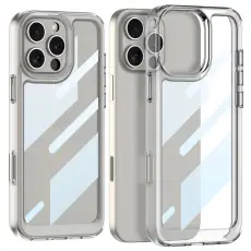 GKK iPhone 16 Pro Skal Shockproof TPU Crystal Clear