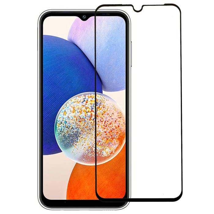 Bild 1, Samsung Galaxy A14 4G/5G Skärmskydd Heltäckande Härdat Glas