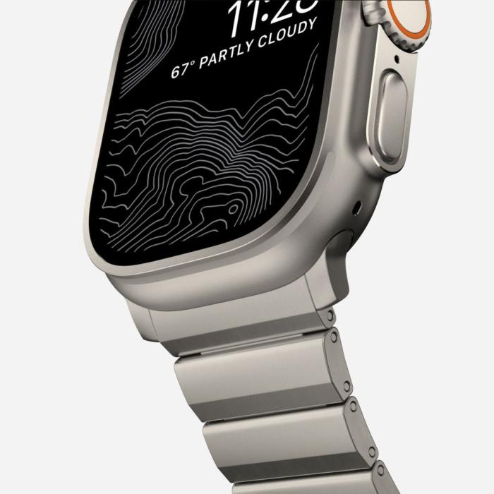 Bild 5, Tech-Protect Apple Watch 42/44/45/46/49 mm Armband Steelband