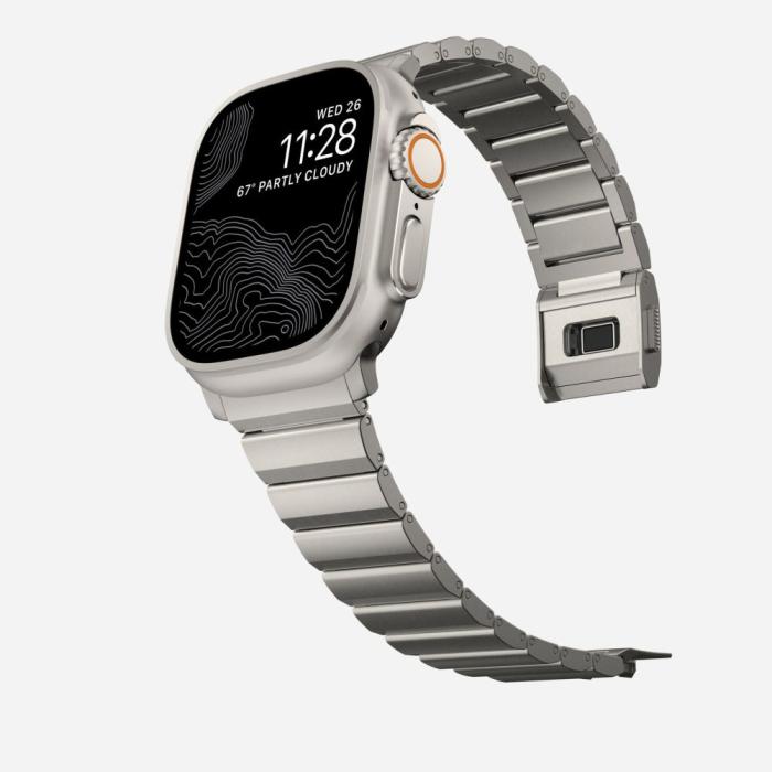Bild 6, Tech-Protect Apple Watch 42/44/45/46/49 mm Armband Steelband