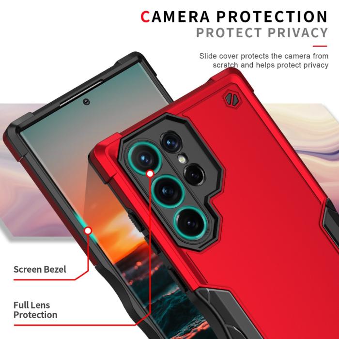 Bild 3, Samsung Galaxy S22 Ultra Skal Shockproof Hybrid Roséguld