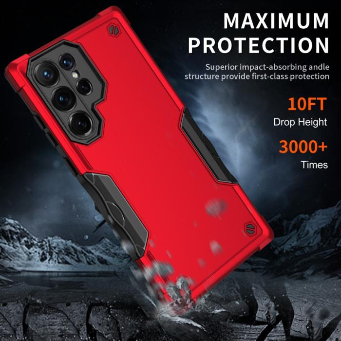 Bild 5, Samsung Galaxy S22 Ultra Skal Shockproof Hybrid Roséguld
