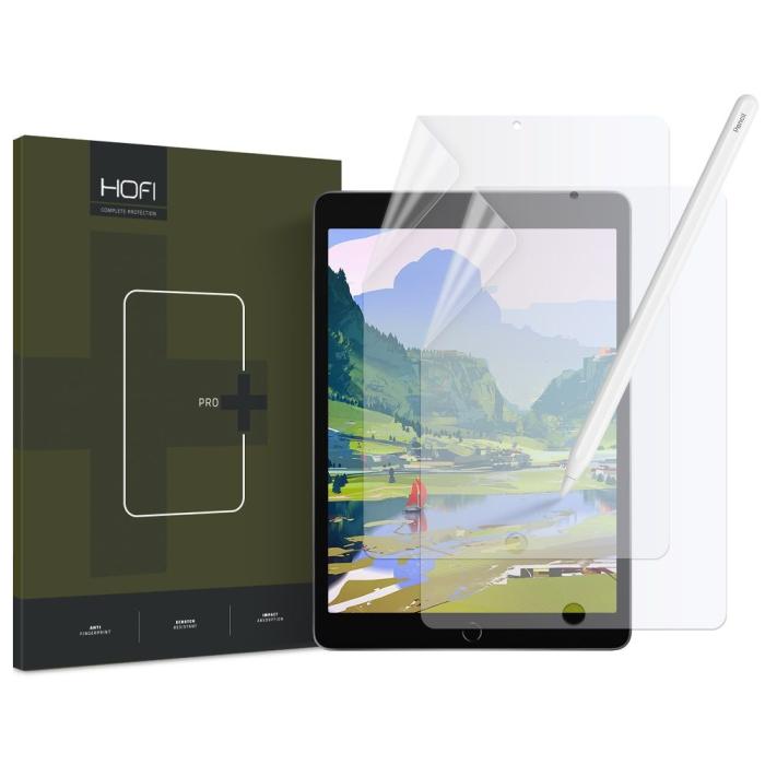 Bild 1, HOFI iPad 10.2 2019/2020/2021 2-PACK Skärmskydd Pro+ PAPER LIKE