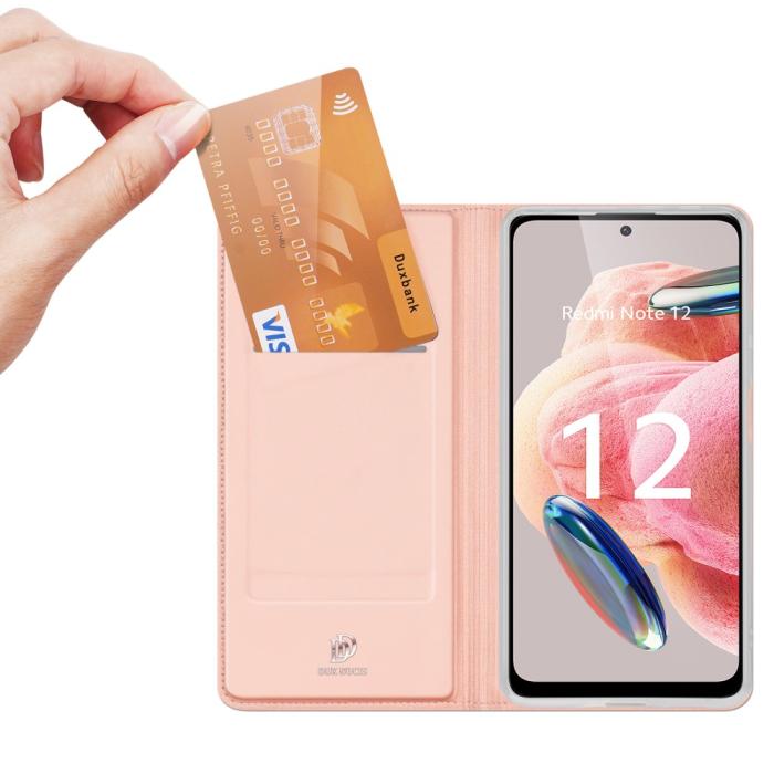 Bild 2, DUX DUCIS Xiaomi Redmi Note 12 4G Fodral Skin Pro Roséguld