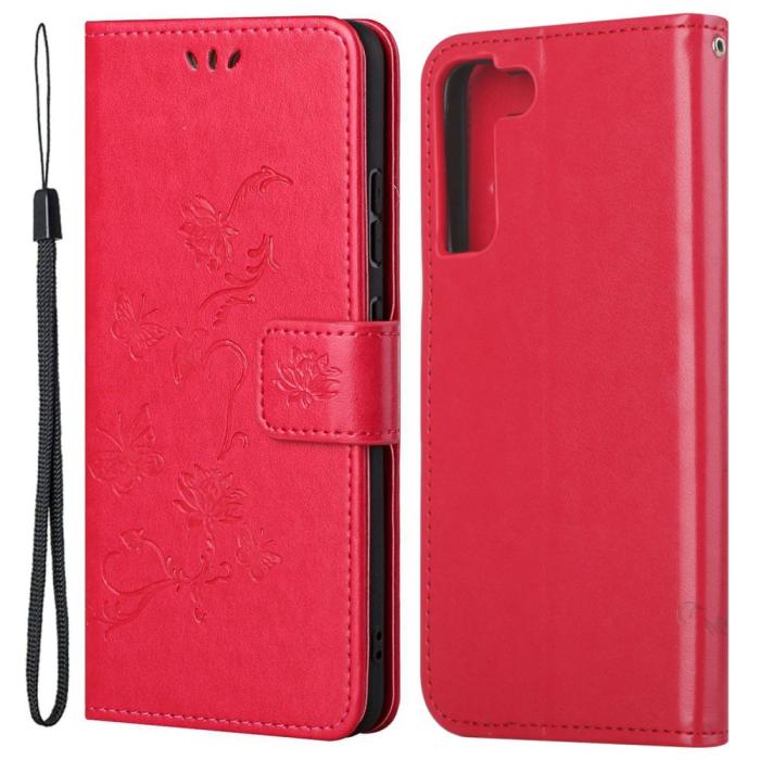 Bild 1, Samsung Galaxy S23 Plus Fodral Med Tryck Röd