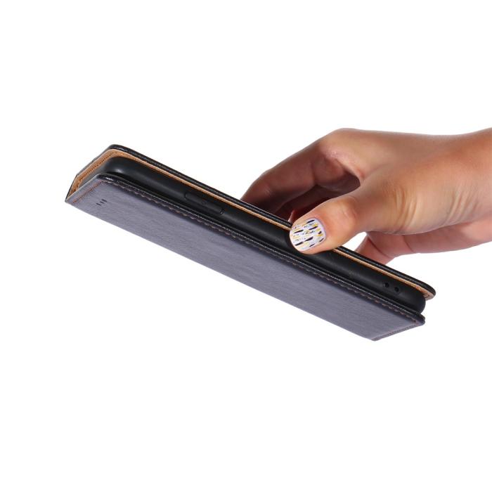 Bild 4, Xiaomi Redmi 9C Fodral Flip Läder Svart