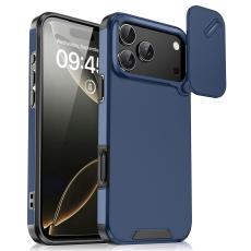 iPhone 17 Pro Max Skal Hybrid Armor CamCover Bl&aring;