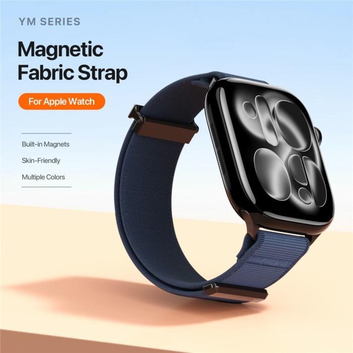 Bild 4, DUX DUCIS Apple Watch 42/44/45/46/49 mm Armband Magnetic Strap