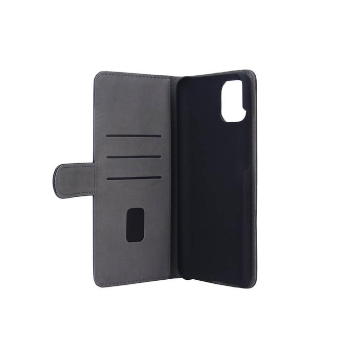 Bild 4, GEAR Samsung Galaxy A03 Fodral Läder Svart
