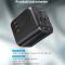 Choetech 35W PD Reseadapter 3x USB-A 1x USB-C Svart