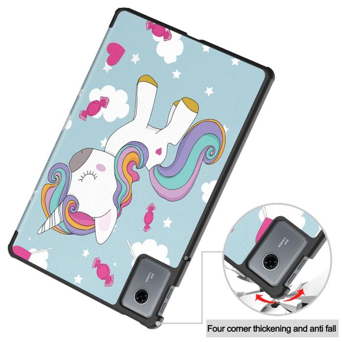 Bild 6, Lenovo Idea Tab Fodral Tri-Fold Enhörning
