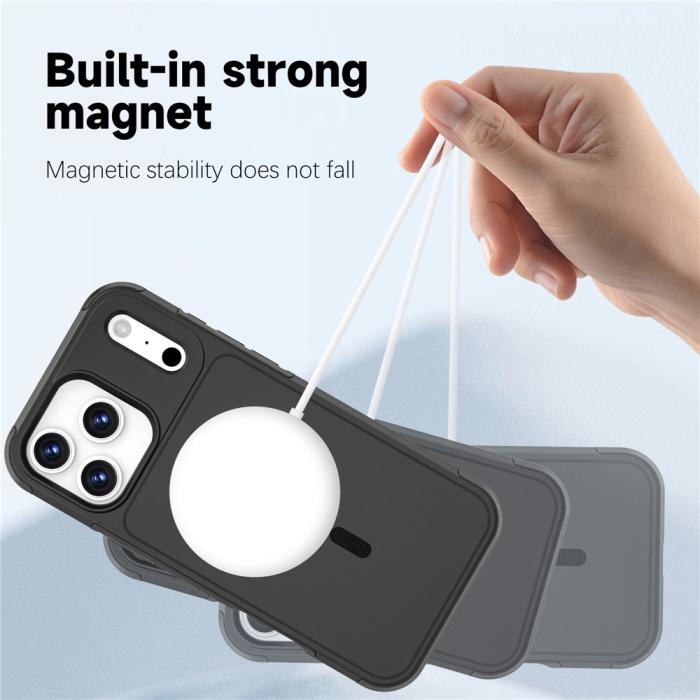 Bild 5, iPhone 17 Pro Max Skal MagSafe Hybrid Svart