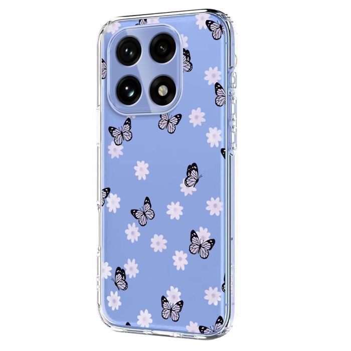 Bild 2, OnePlus 15 Skal TPU Med Tryck Fjärilar / Blommor