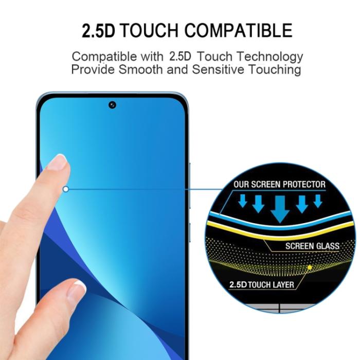 Bild 5, Xiaomi 13 5G Skärmskydd Heltäckande Härdat Glas