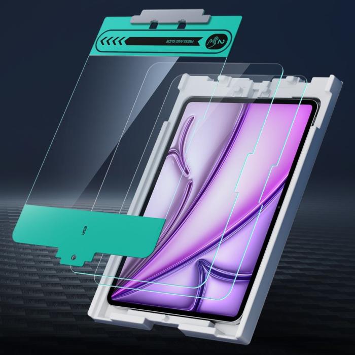 Bild 2, ESR iPad Air 13 2025/2024 2-PACK Härdat Glas Skärmskydd