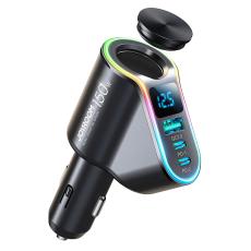Joyroom 150W Billaddare 4in1 USB-A / 2x USB-C PD Svart