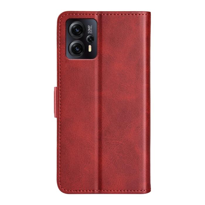 Bild 3, Motorola Moto E13 Fodral Magnetisk Stängning Röd