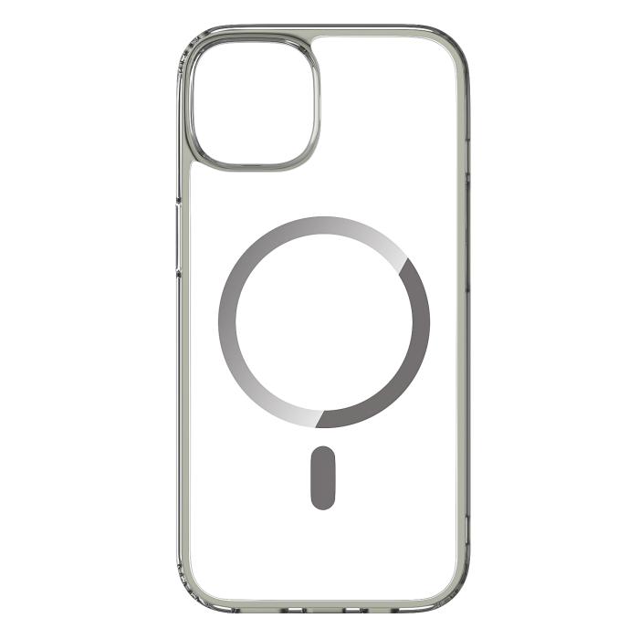 Bild 3, ColorPop iPhone 13 Skal CH MagSafe Transparent/Titanium