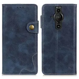 Sony Xperia Pro-I Fodral S-Line Läder Blå