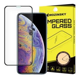 iPhone 11 Pro/X/Xs - Wozinsky Heltäckande Härdat Glas - Svart