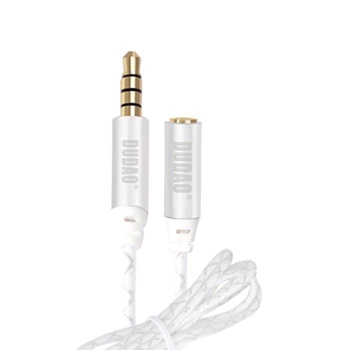 Bild 1, DUDAO 1m AUX 3.5 mm Hona-Hane - Silver