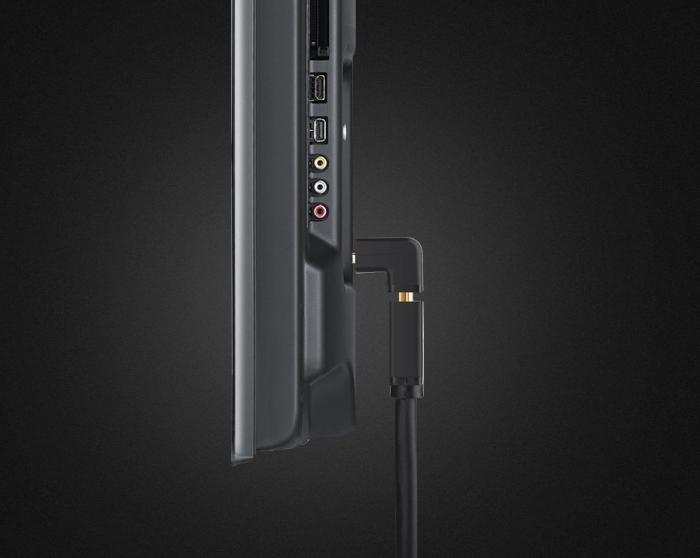 Bild 3, UGREEN HDMI Nedvinkel Adapter - Svart