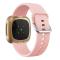 Silikon Armband Versa 3/Fitbit Sense - Ljus Rosa