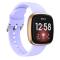 Silikon Armband Versa 3/Fitbit Sense - Ljus Lila