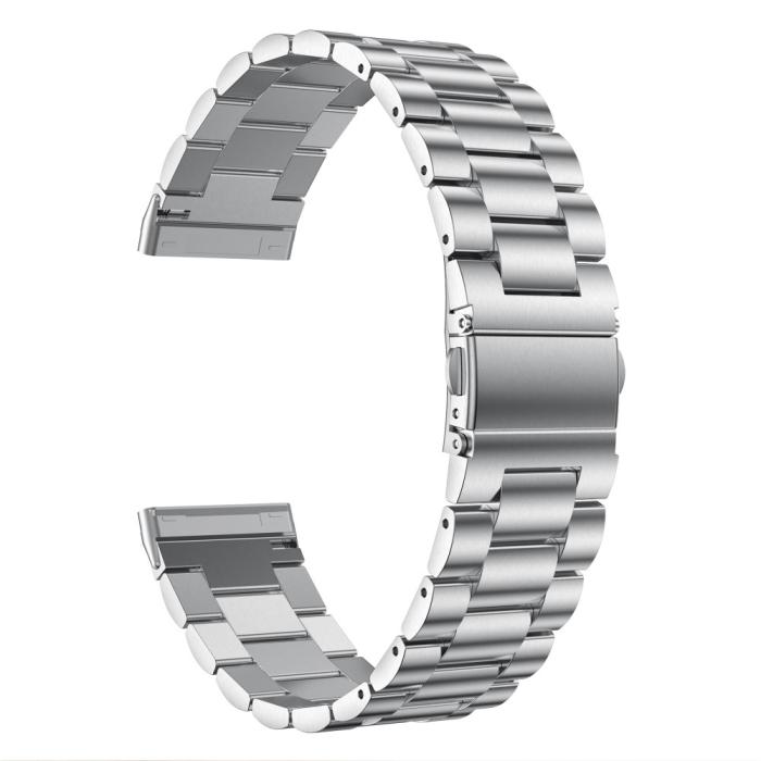 Bild 1, Lyxigt Metallarmband Fitbit Versa 3/Fitbit Sense - Silver