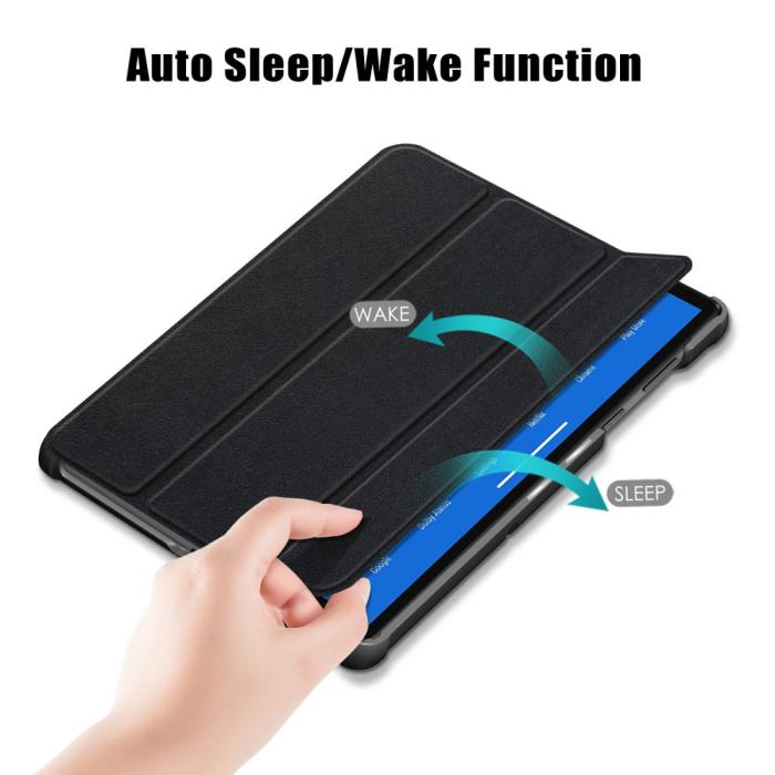 Bild 3, Lenovo Tab M10 Plus (2nd Gen) Tri-Fold Fodral Svart