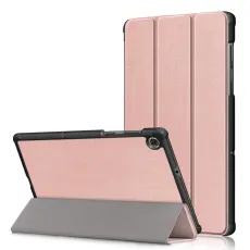 Lenovo Tab M10 Plus (2nd Gen) Tri-Fold Fodral Ros&eacute;guld