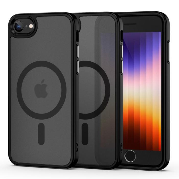 Bild 1, Tech-Protect iPhone 7/8/SE Skal Magmat MagSafe Matt Svart