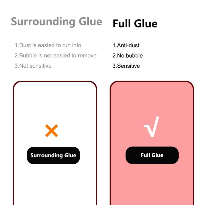 Bild 3, ENKAY Samsung Galaxy S23 Plus 2-PACK Skärmskydd Heltäckande