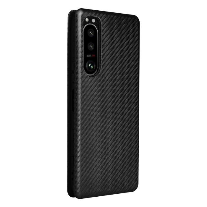 Bild 3, Sony Xperia 5 III Fodral Kolfiber Textur Svart