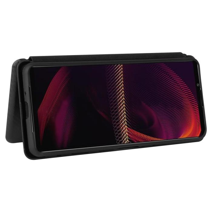 Bild 4, Sony Xperia 5 III Fodral Kolfiber Textur Svart