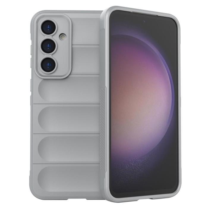 Bild 1, Samsung Galaxy S23 FE Skal Magic Shield TPU Ljus Grå