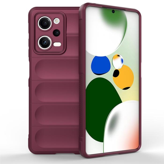 Bild 1, Xiaomi Redmi Note 12 Pro 5G Skal Magic Shield Vinröd