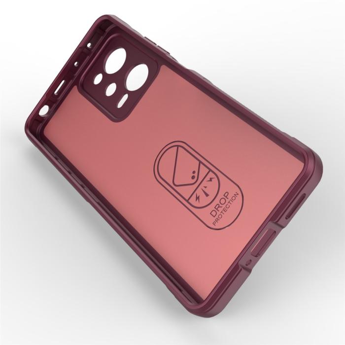Bild 3, Xiaomi Redmi Note 12 Pro 5G Skal Magic Shield Vinröd